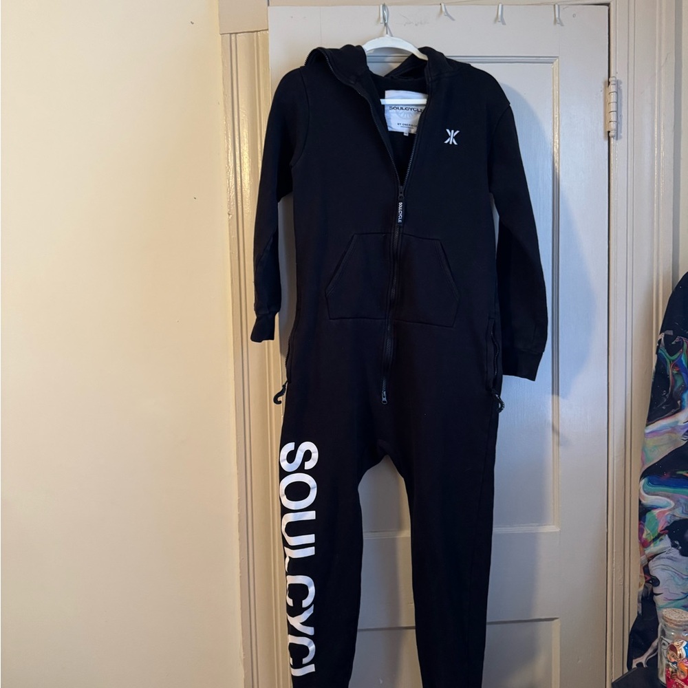 SoulCycle Black Zip-Up Hoodie
